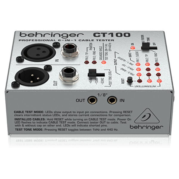 BEHRINGER CT100 / Kablo Test Ünitesi